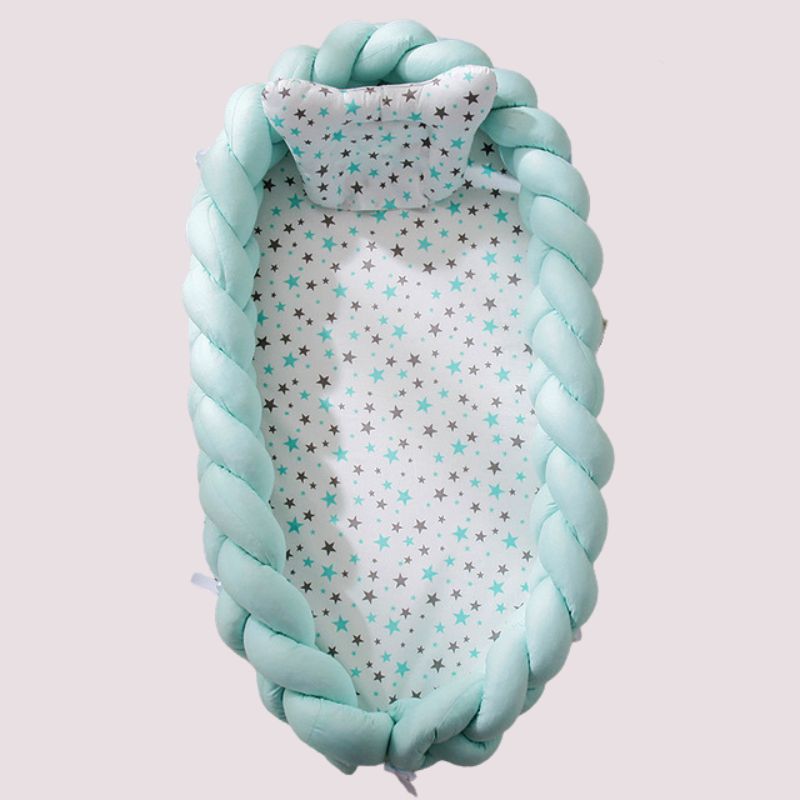 braided crib middle bed sky blue 800x800