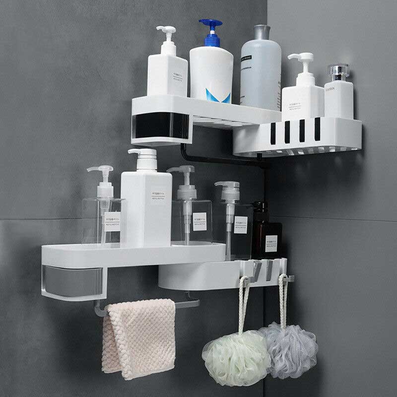 corner mounted shower organizer shelf main image 800x800