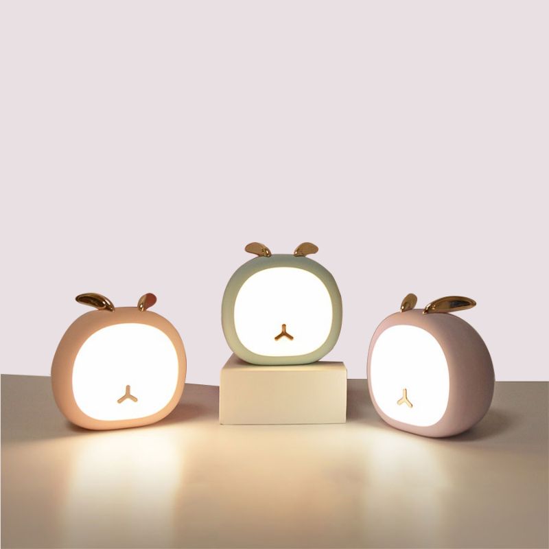 cute bunny pet night lights on a desk 800x800