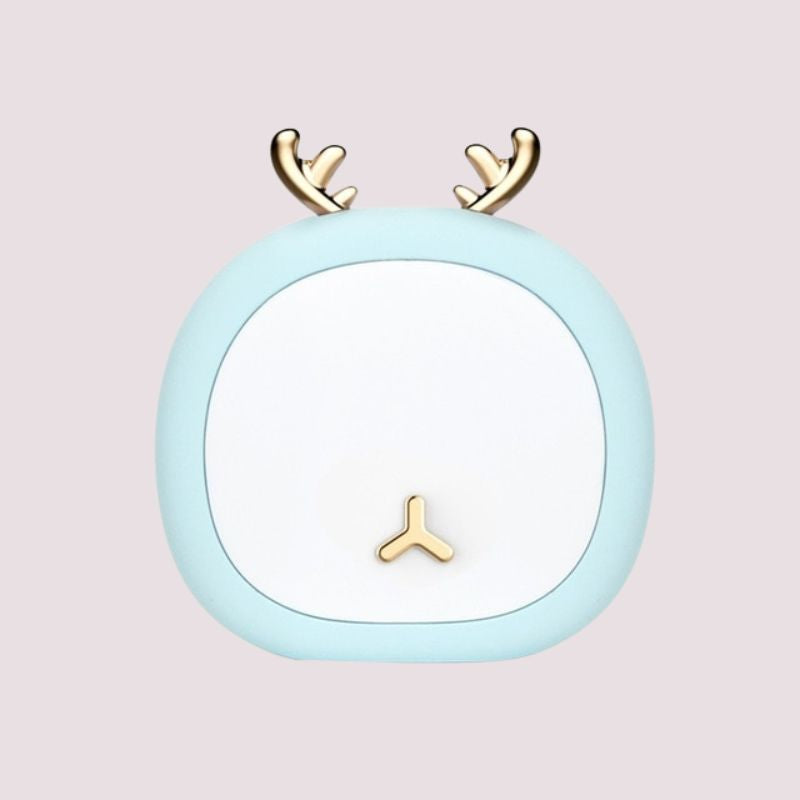 cute deer pet night light pastel blue gold 800x800