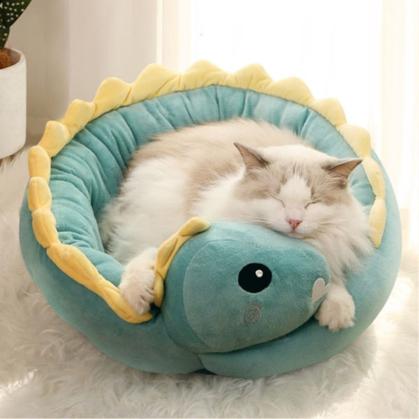 Dinosaur cat bed store