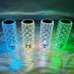 LED Touch Crystal Table Lamp